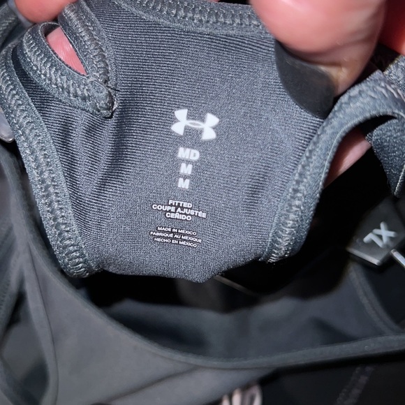 🔥3 for $25🔥 (EUC) GRAY AND HOT PINK SPORTS BRA. SZ M - Picture 5 of 5